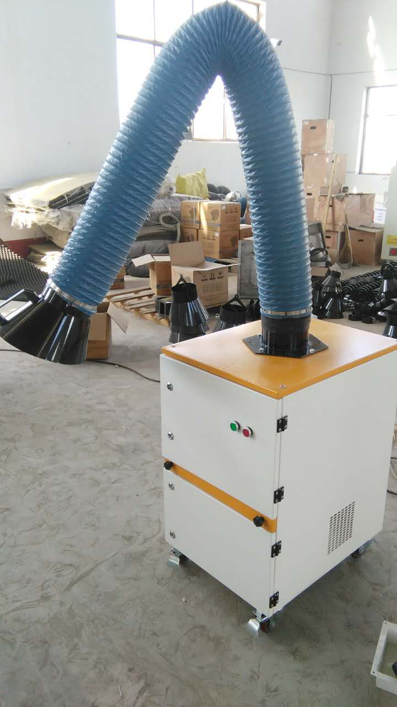 焊煙凈化器環(huán)保設備 移動式焊煙凈化器焊煙吸塵器ZH-DH1500